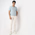 Hand Knit Jersey Structured T-Shirt