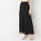Flare Fit Embroidered High Rise Palazzos