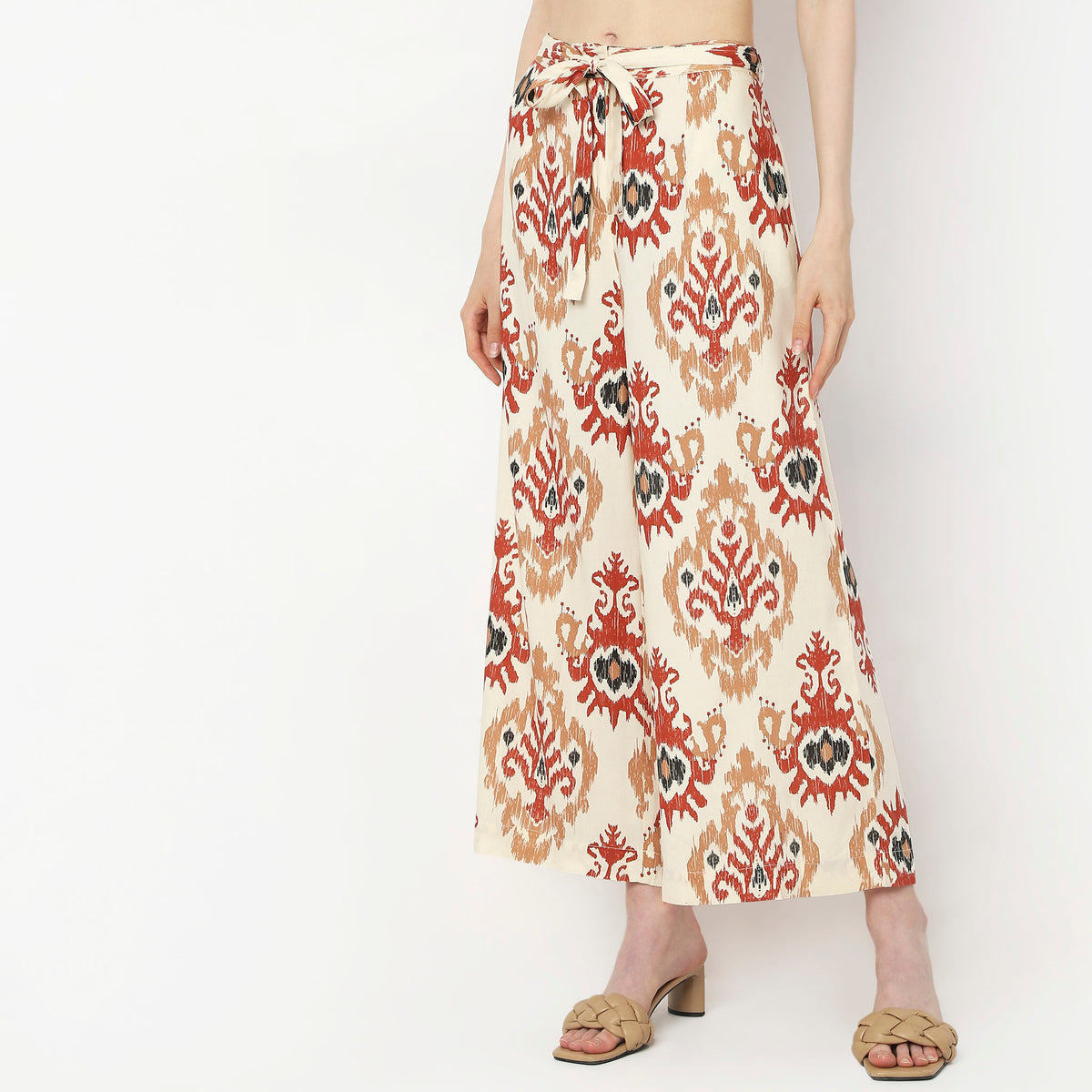 Straight Fit High Rise Culottes