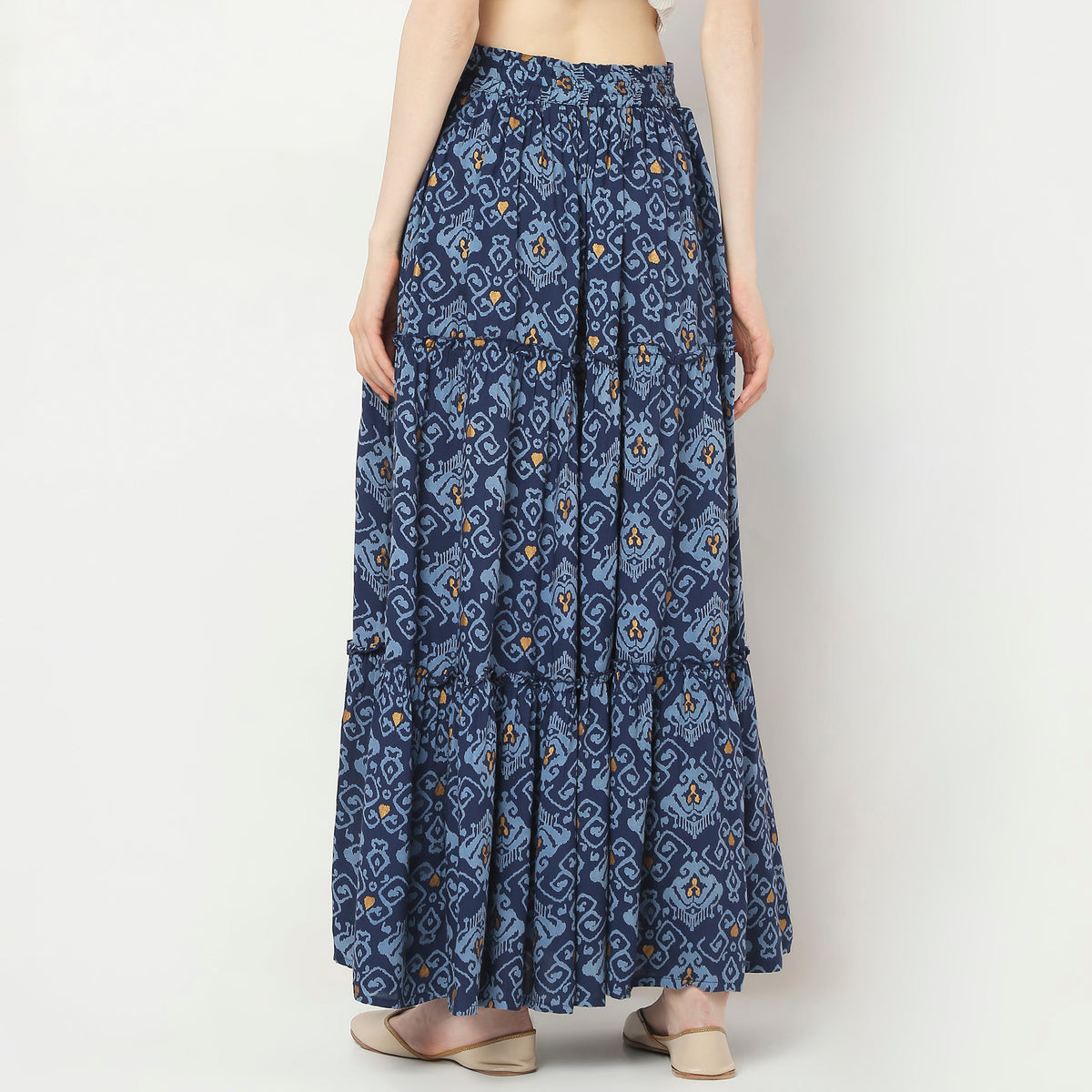 Flare Fit Full Length Skirts