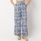 Flare Fit Printed Full Length High Rise Culottes