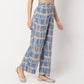 Flare Fit Printed Full Length High Rise Culottes