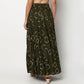 Buy Women Flare Fit Printed Full Length High Rise Skirt  - Style Union