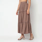 Tiered High Rise Coord Skirt