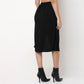 A-Line Printed Skirt with Slit
