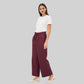 High Rise Straight Palazzos