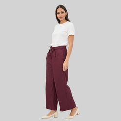 High Rise Straight Palazzos