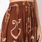 Printed High Rise Tiered Skirt