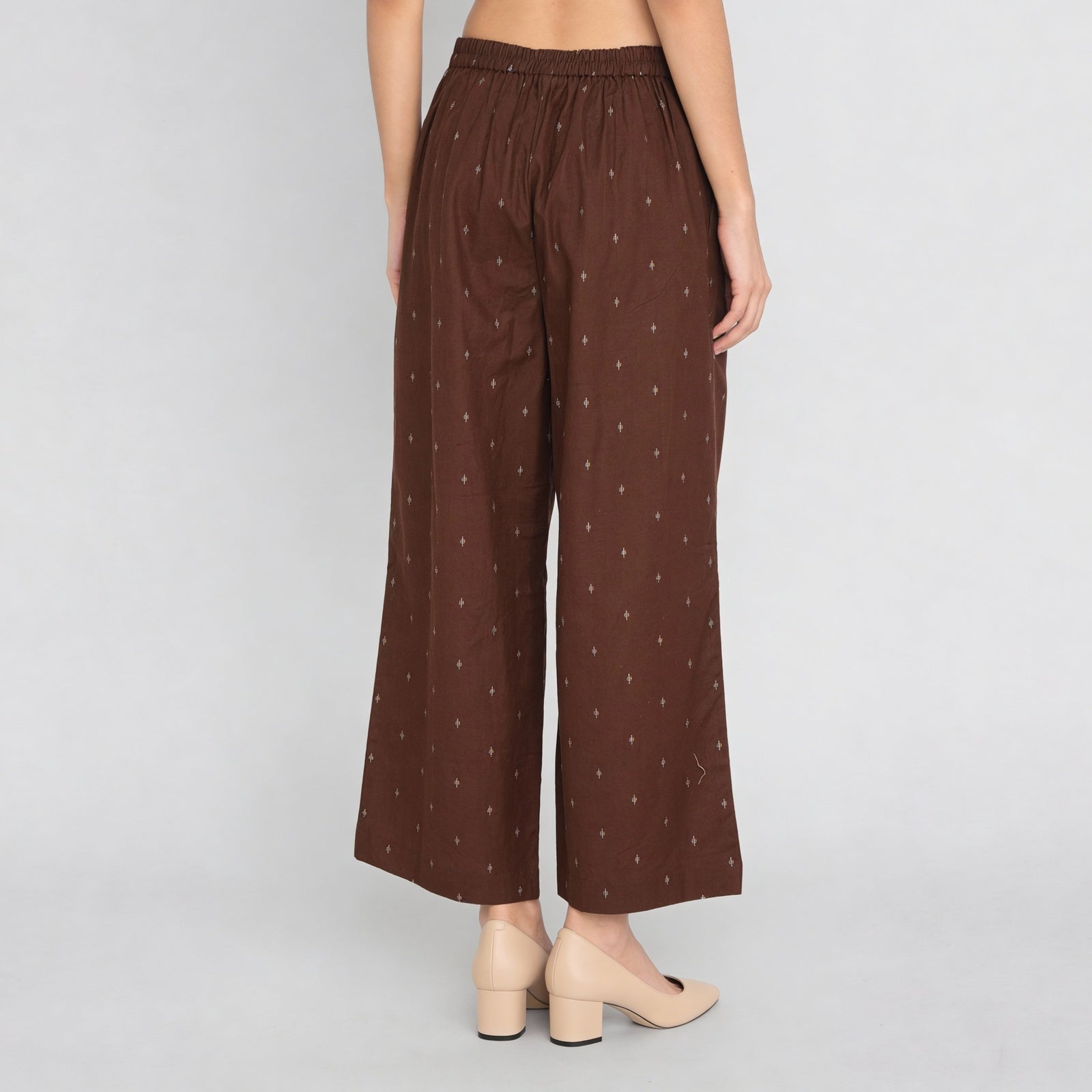 Straight Fit High Rise Pants