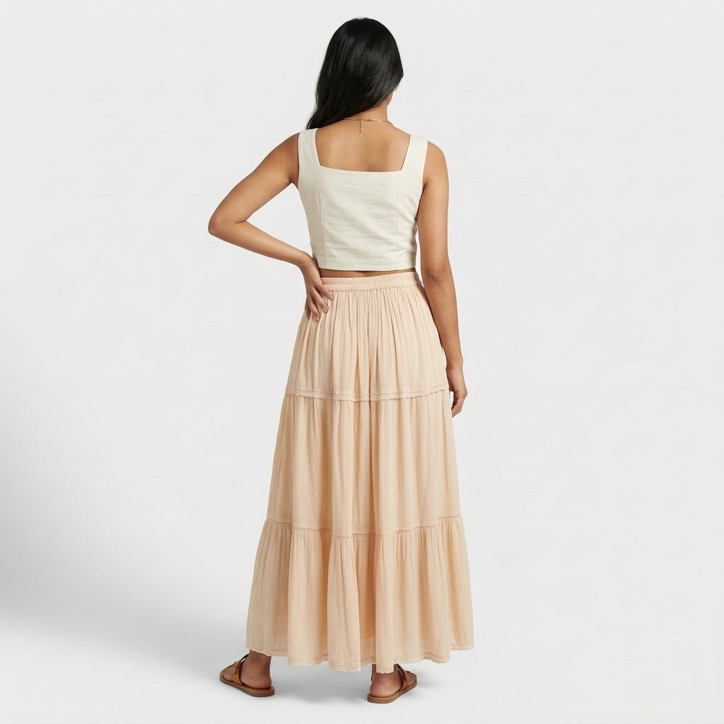 Tiered Skirt