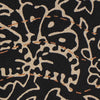 Flared Bias Printed Skirt