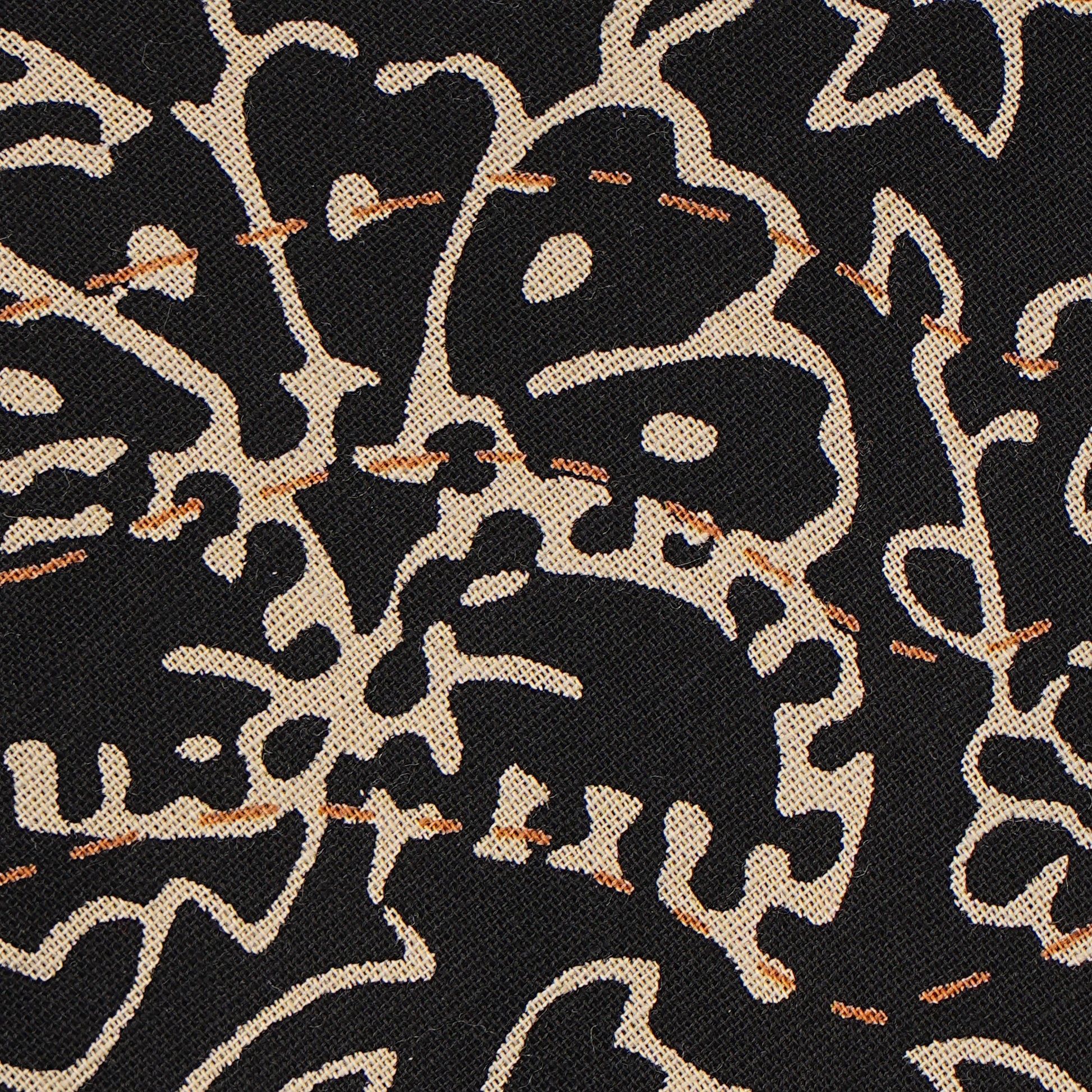 Flared Bias Printed Skirt