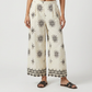 Printed Straight High Rise Pants