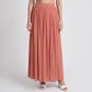 Solid Flared Skirt