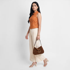 Solid Flared Palazzos