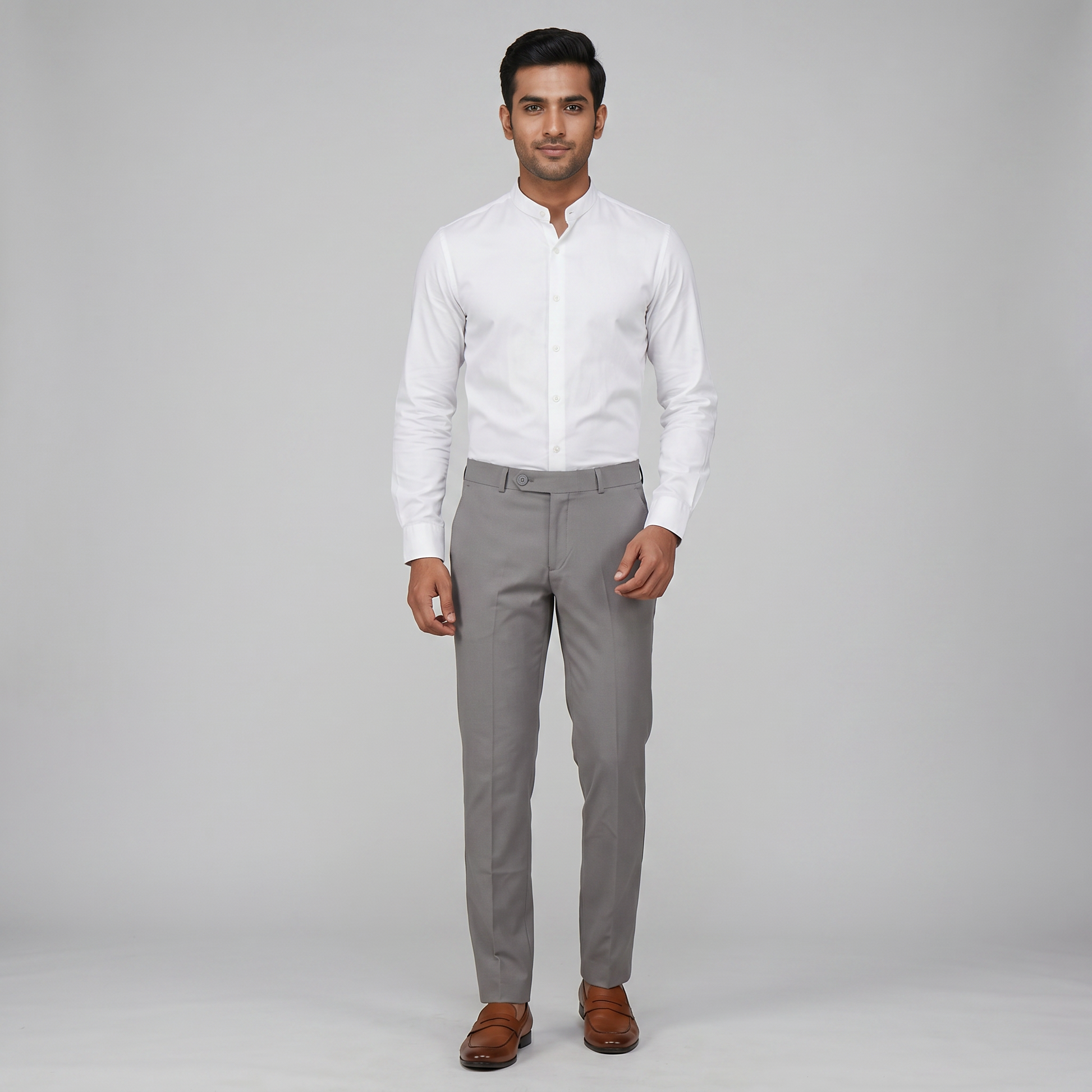 Woven Solid Flexit Pant