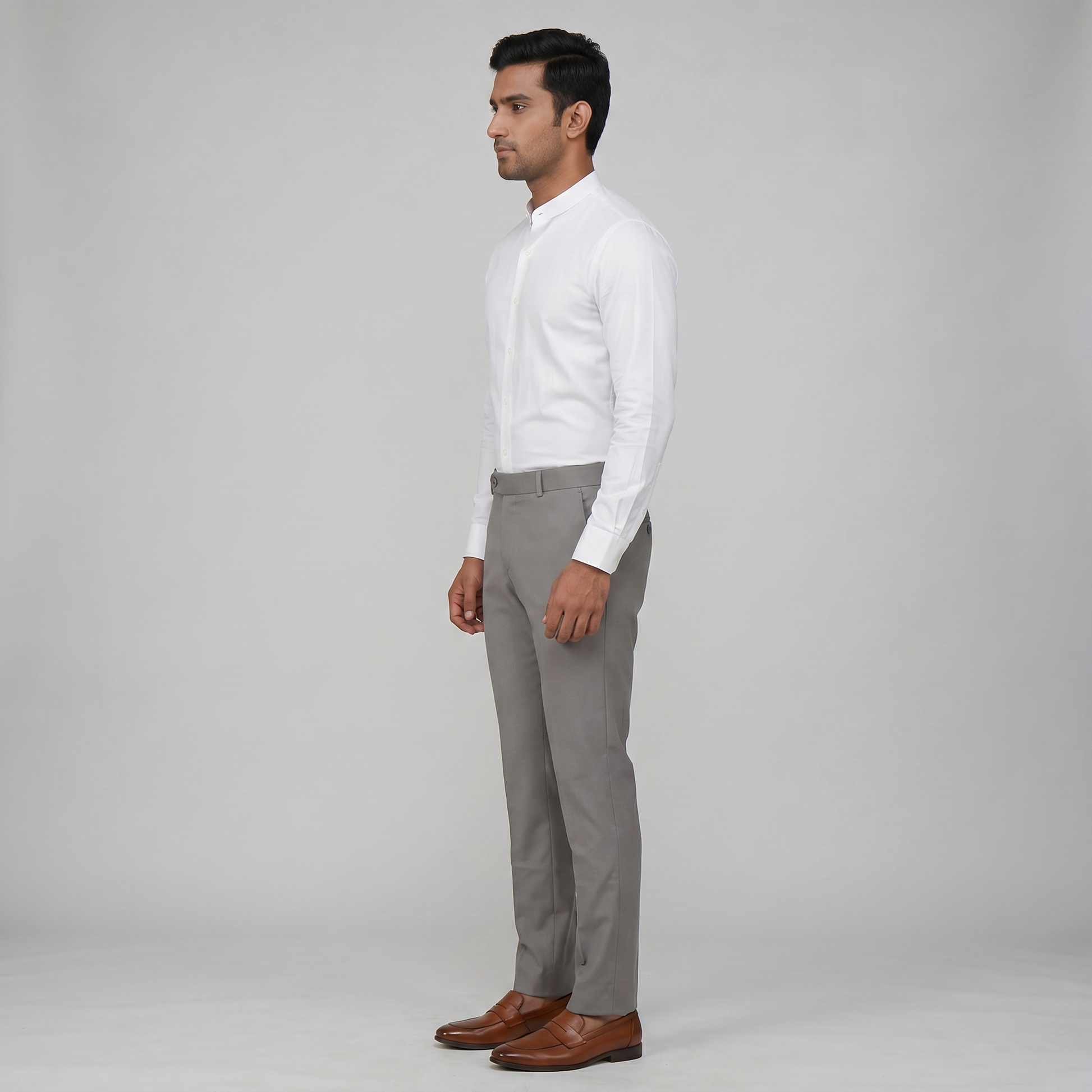 Woven Solid Flexit Pant