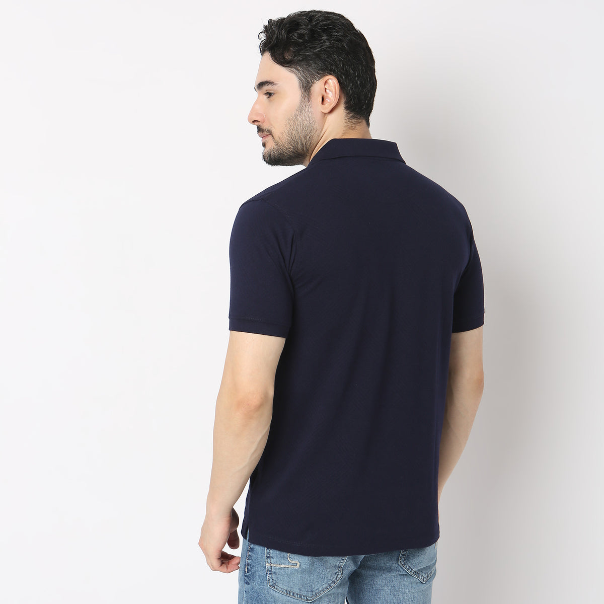 Regular Fit Structured Polo T-Shirt