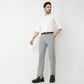 Regular Fit Solid Mid Rise Trousers