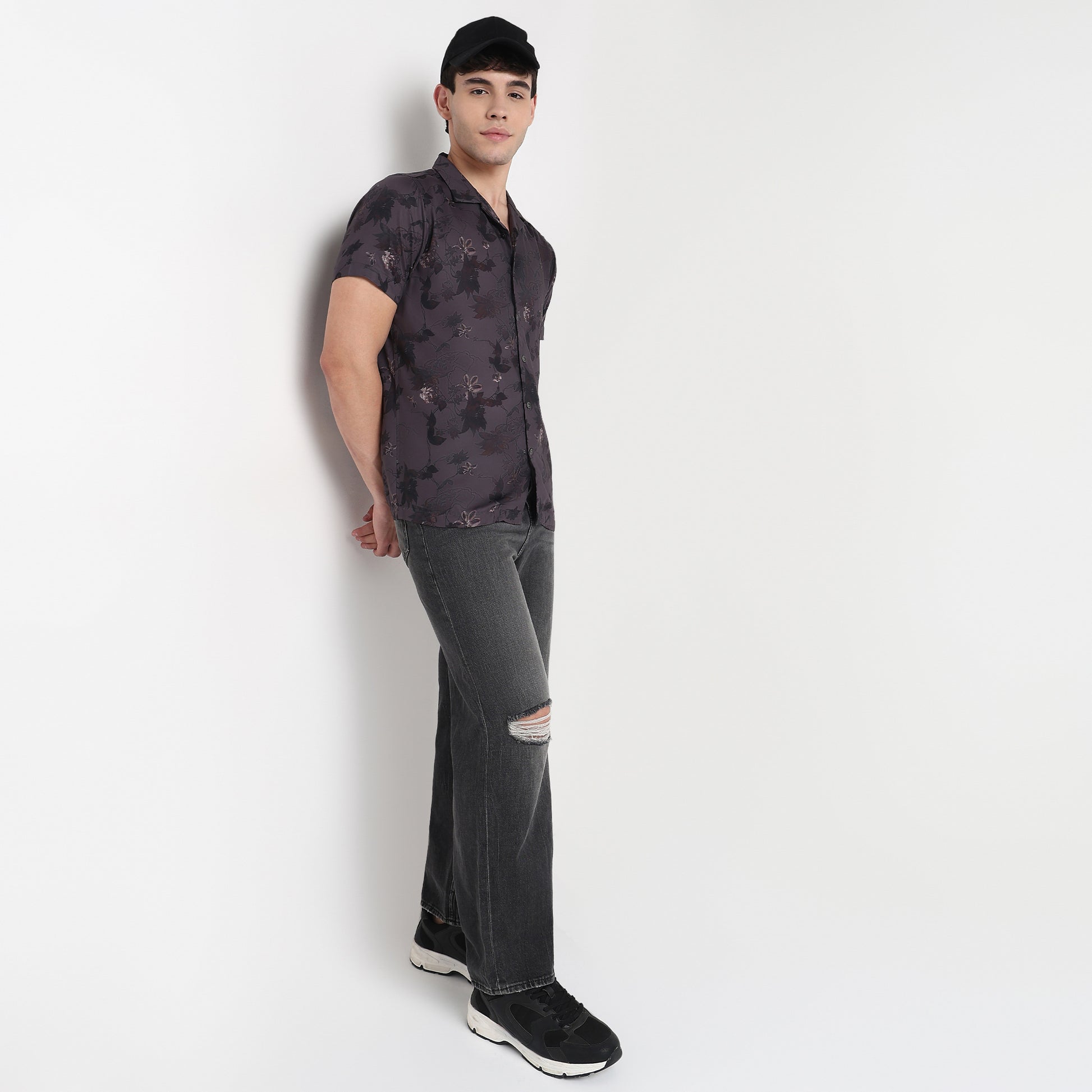 Floral Print Celebration Shirt