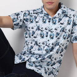 Floral Print Celebration Shirt