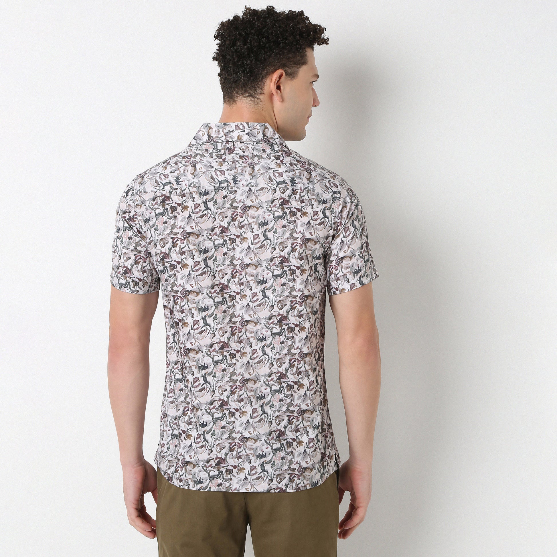 Floral Print Celebration Shirt