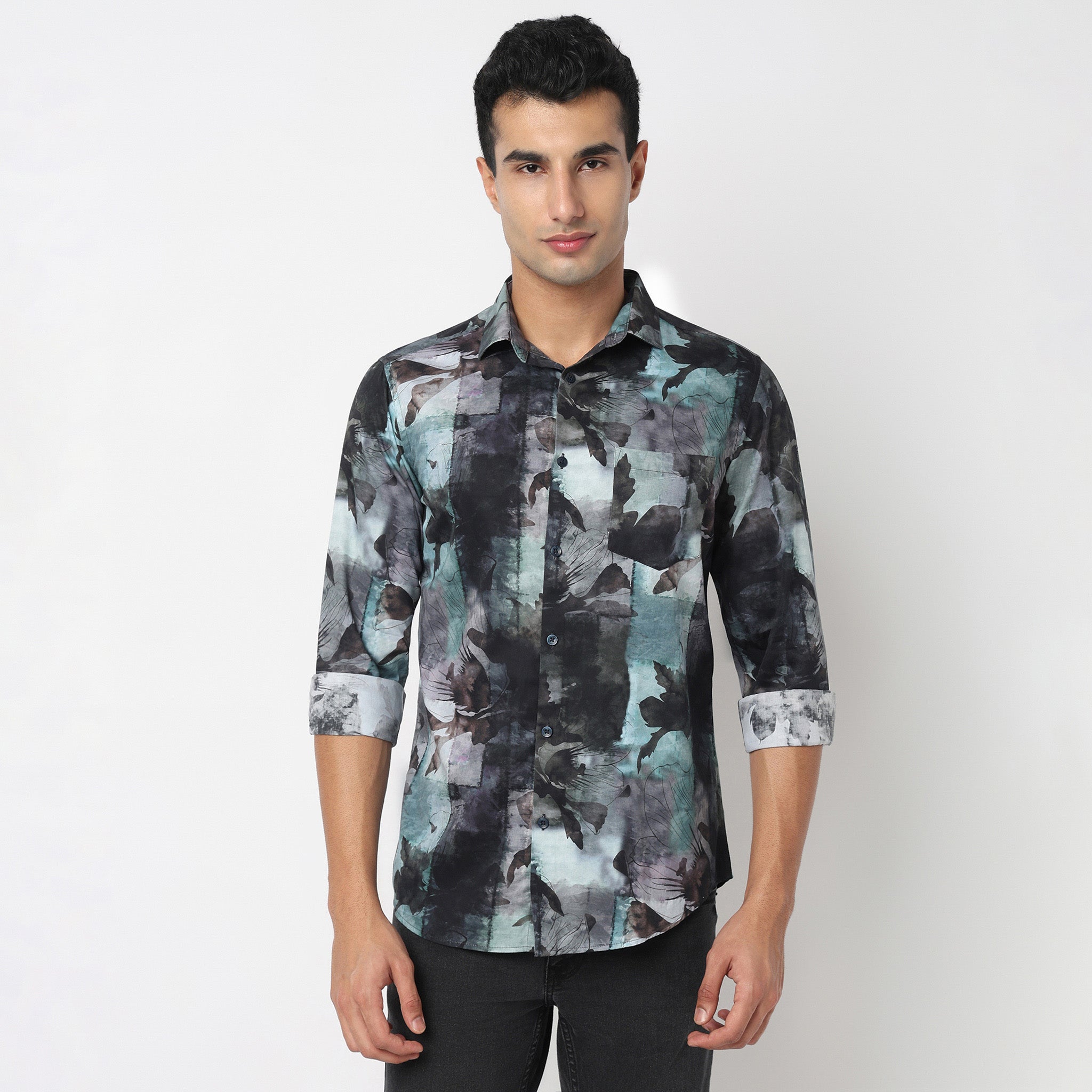 Printed Celebration Cuban Shirt