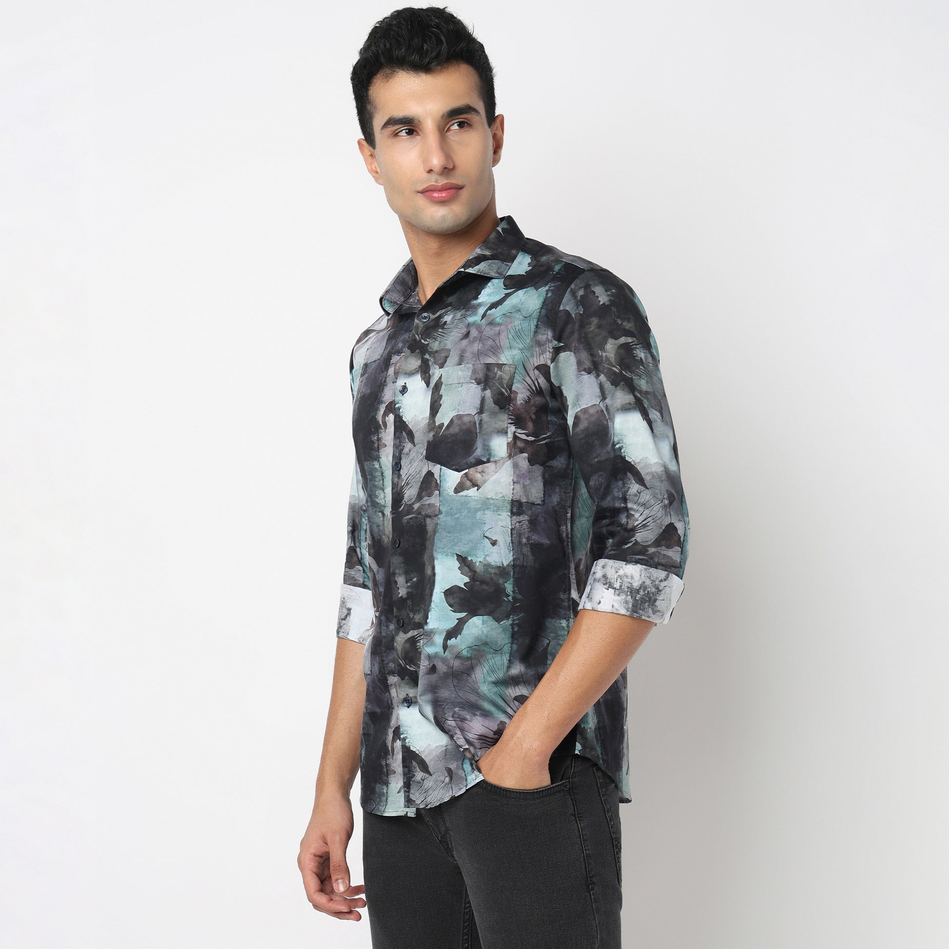 Printed Celebration Cuban Shirt