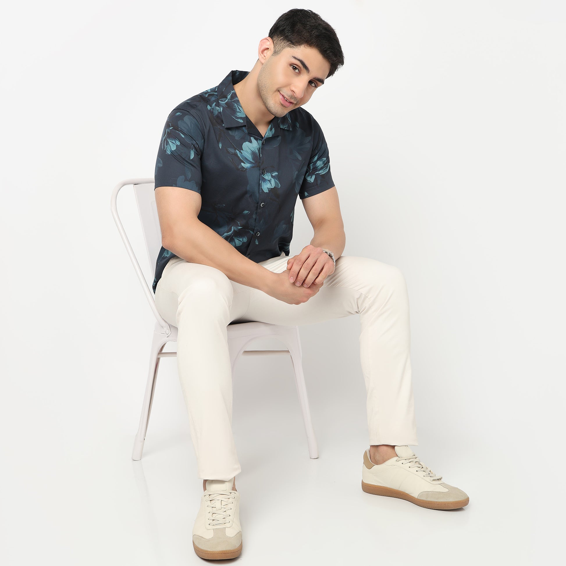 Printed Cuban Shirt