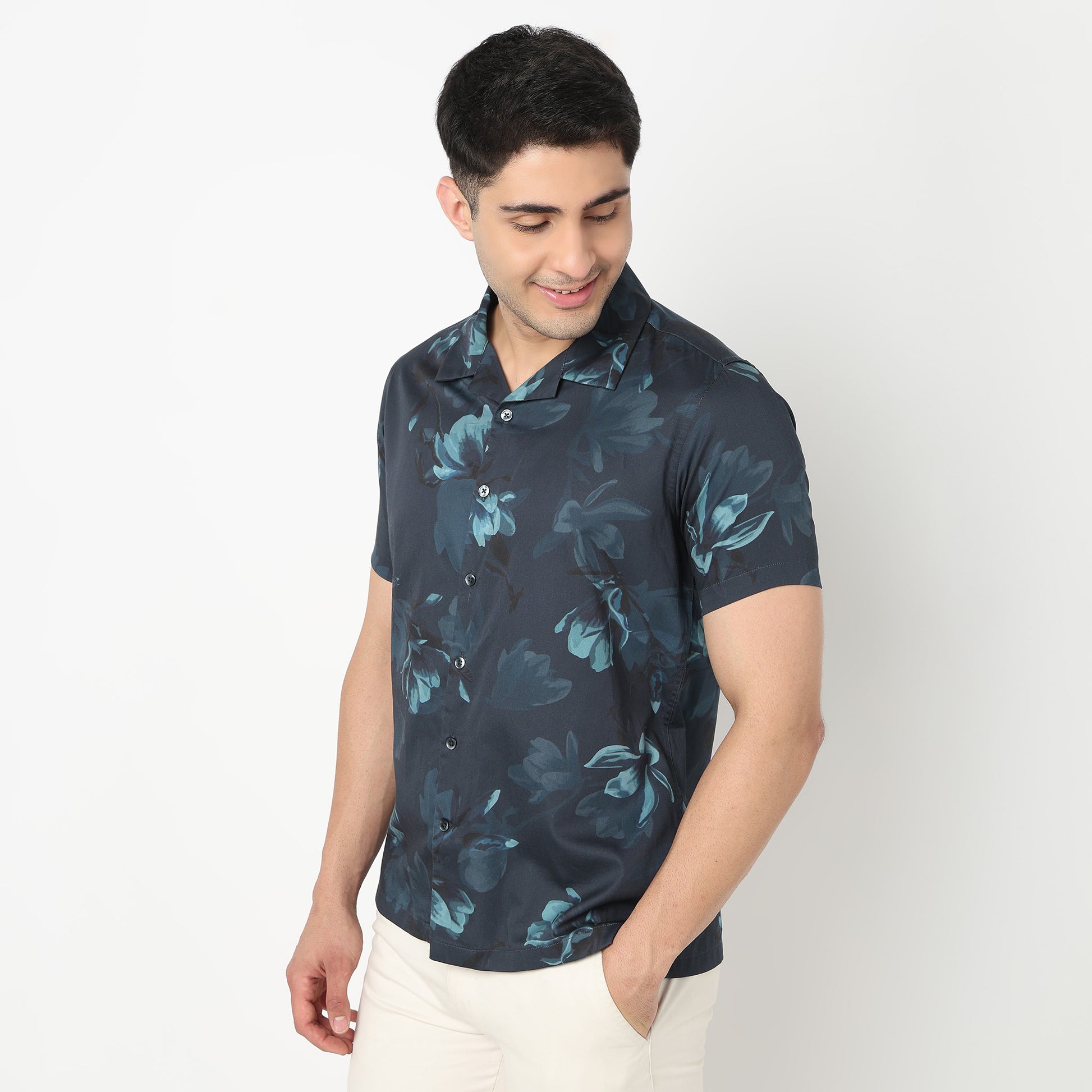 Printed Cuban Shirt