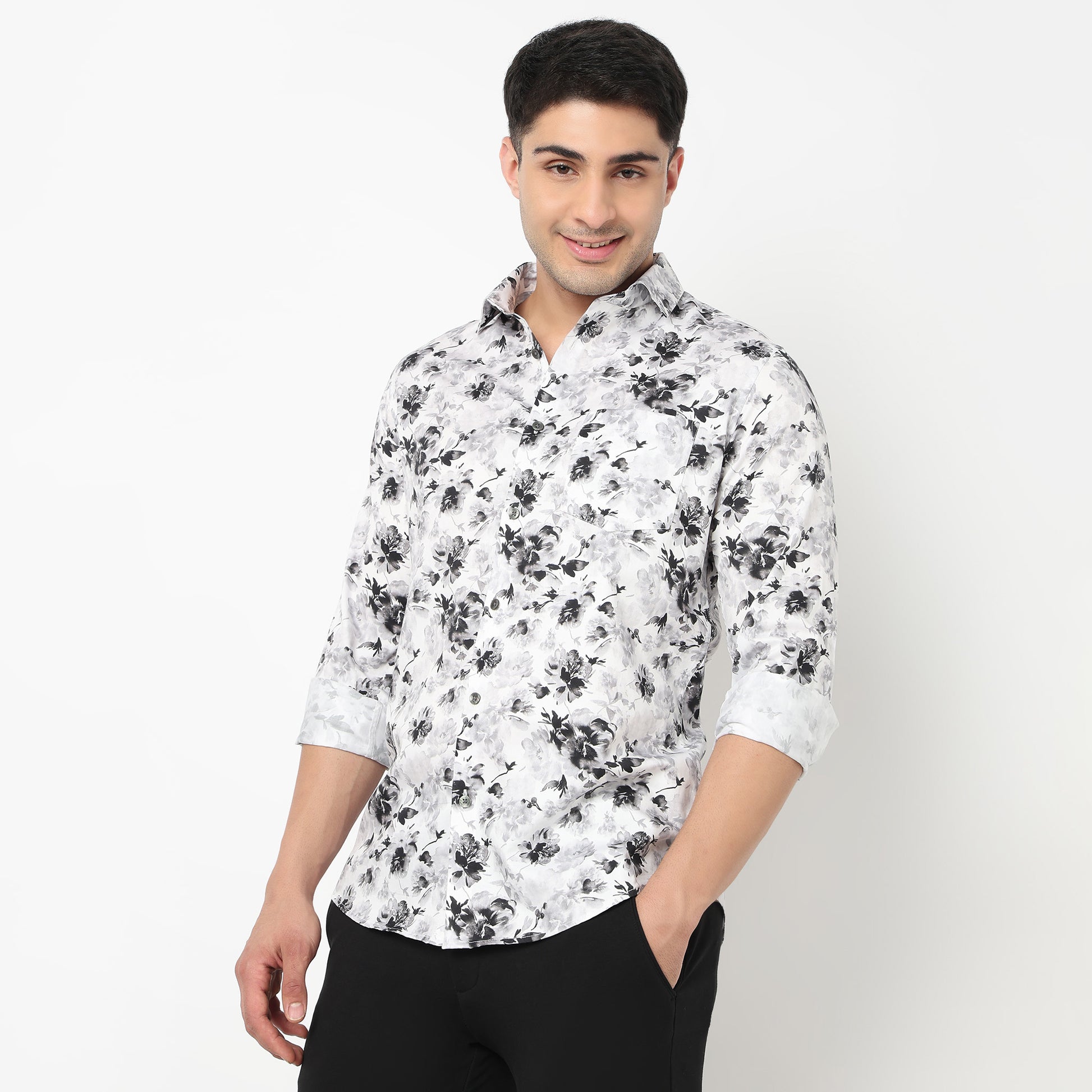 Printed Cuban Shirt