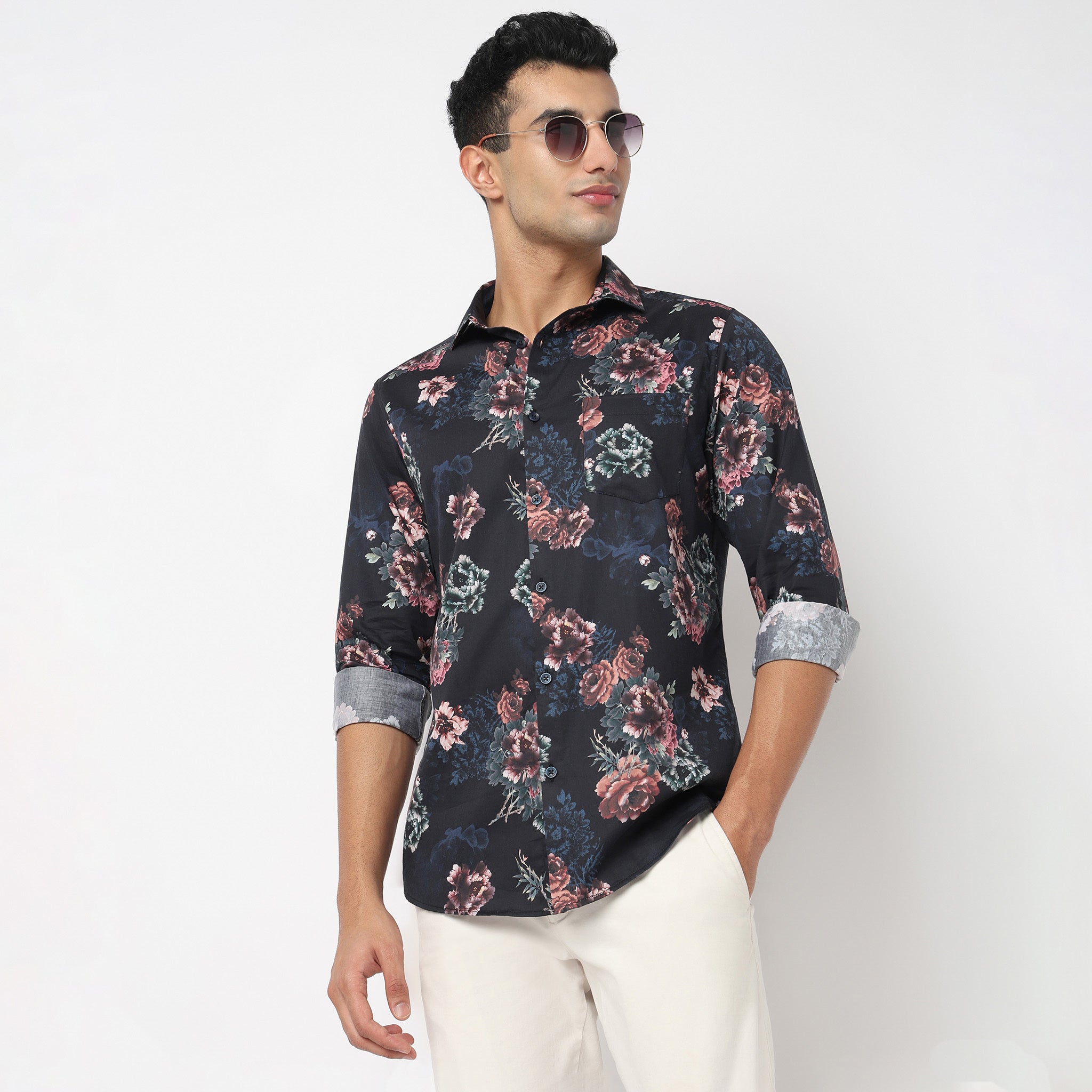 Printed Celebration Cuban Shirt