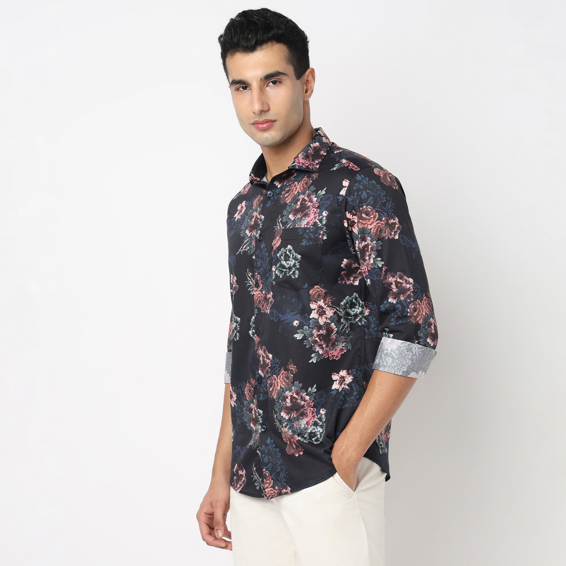 Printed Celebration Cuban Shirt