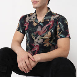 Floral Print Celebration Shirt
