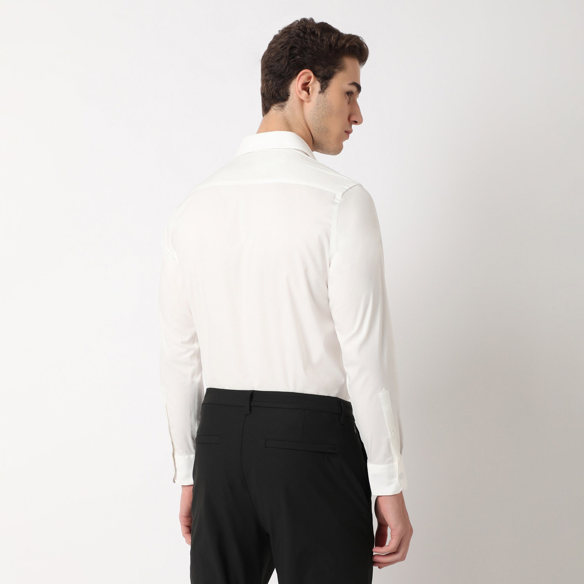 Regular Fit Solid Cooltek Shirt