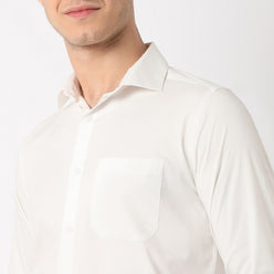Regular Fit Solid Cooltek Shirt
