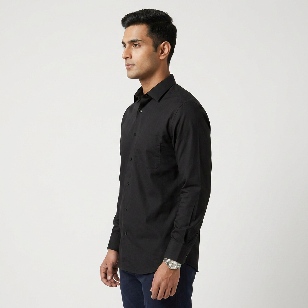 Knitted Solid Cooltek Shirt