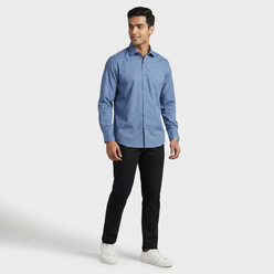 Knitted Solid Cooltek Shirt