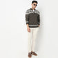 Jacquard Knitted Winter Sweater