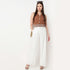 Embroidered Sleeveless Crop Top