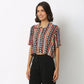 Rayon Printed Crop Top