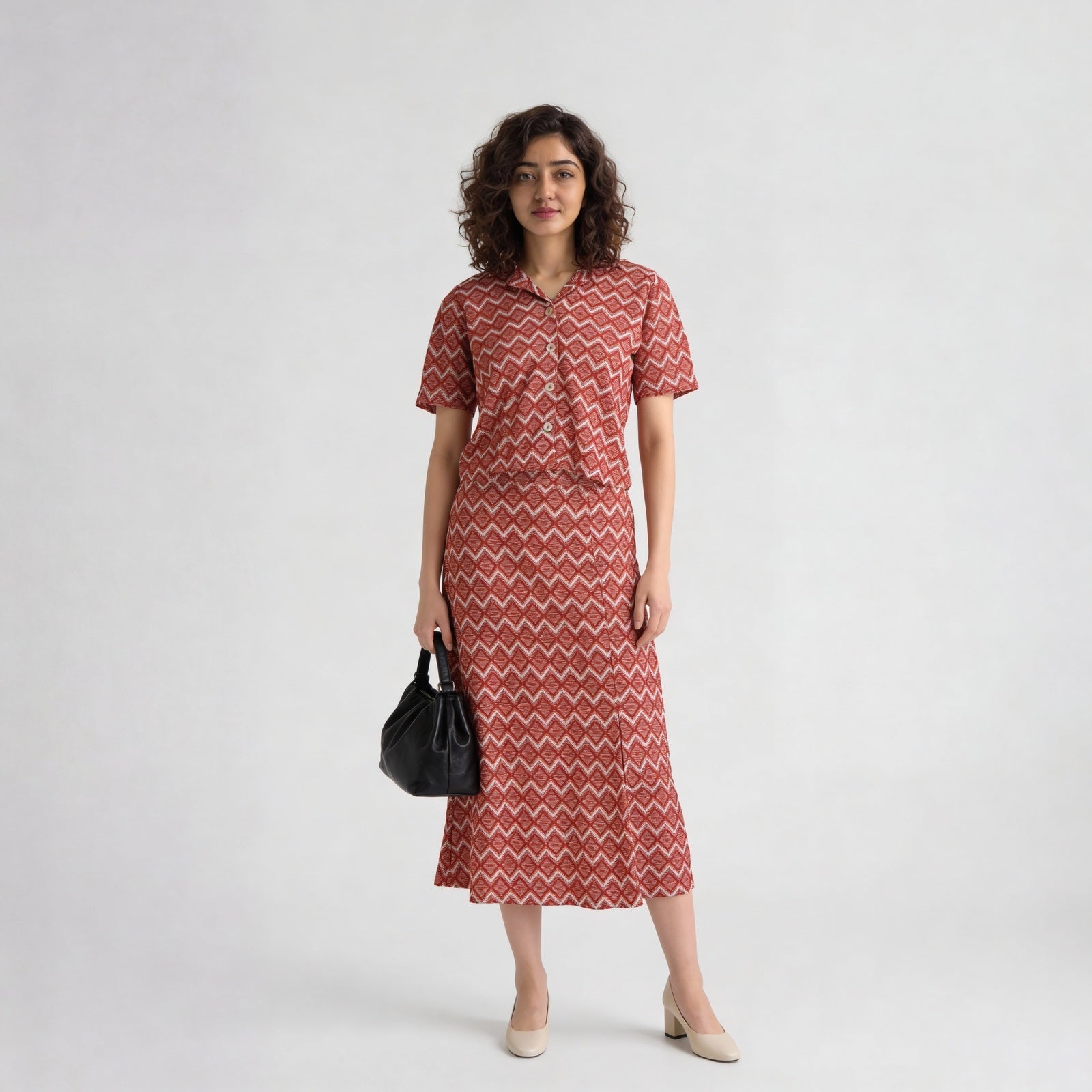 Camp Collar Crop Shirt