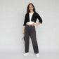 Cotton Lace Three-Fourth Sleeve Shrug