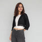 Cotton Lace Three-Fourth Sleeve Shrug