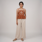 Peplum Embroidered Top