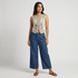 V-Neck Embroidered Vest Top