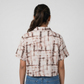 Printed Crop Shirt