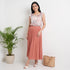 Printed Shoulder Straps Sleeve Crop Tops