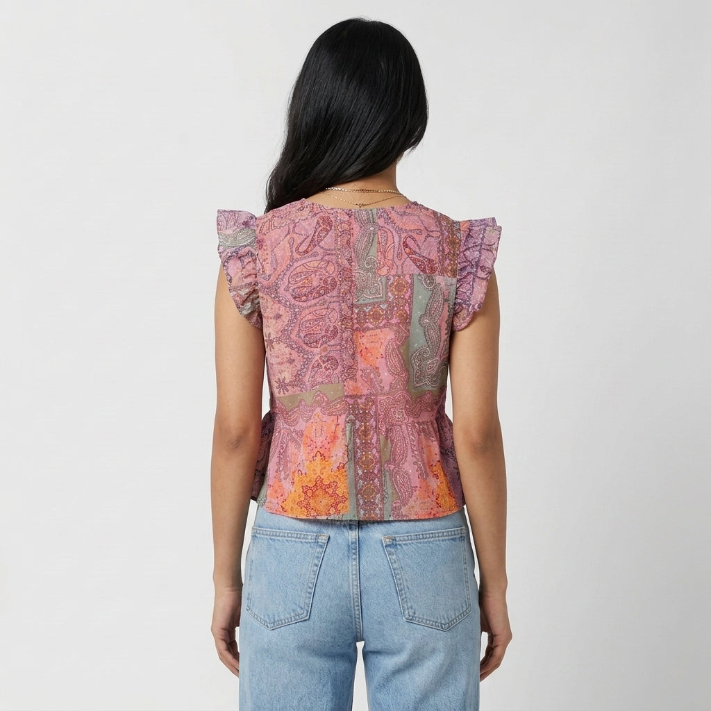 Floral Crop Top