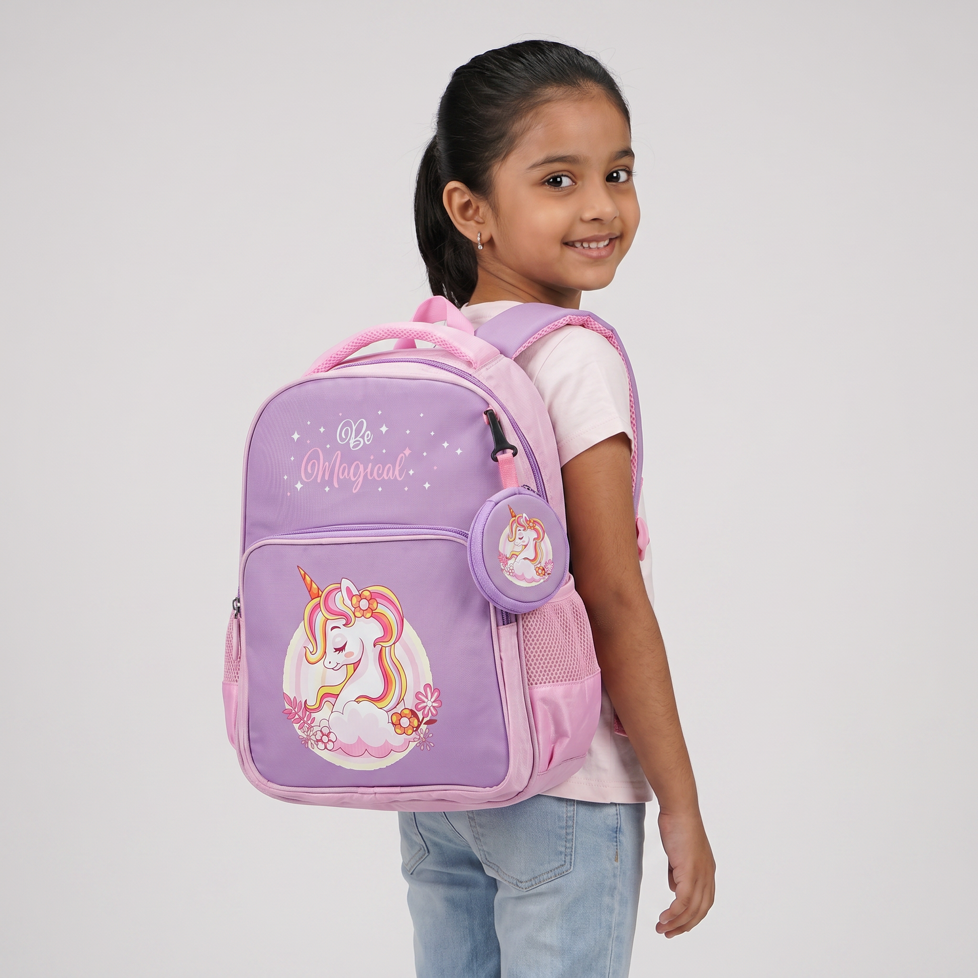 Girls Polyester Backpack